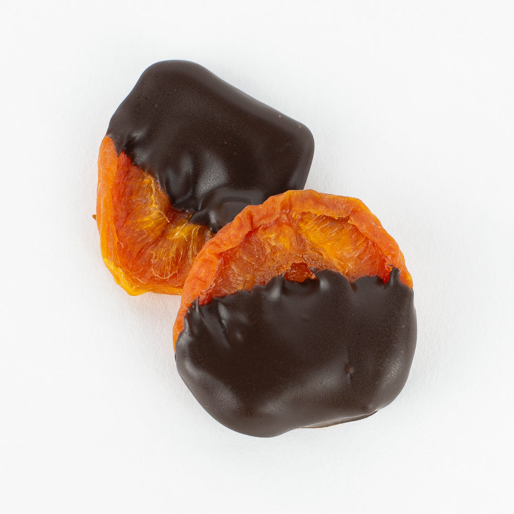 100% Australian Chocolate Dipped Apricots | Niche Fruits